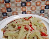 Foto langkah ke 6 dari resep Tumis Labu Siam.