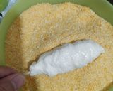 Foto langkah ke 5 dari resep Mozzarella corndog.