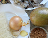 Foto del paso 1 de la receta: Gambas fritas y chutney de mango picante