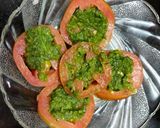 A picture of step 8 of Tomato Bhajiya / Tomato Pakoda.