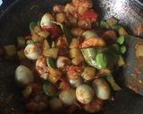 Foto langkah ke 10 dari resep Balado udang pete telur puyuh.