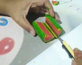 Foto langkah ke 8 dari resep Watermelon Cookies.