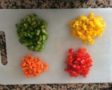 Foto del paso 2 de la receta Garbazos coloridos con mucho sabor