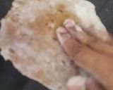 A picture of step 5 of Jowar-Bajri Thalipeeth.