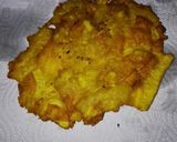 Foto del paso 12 de la receta: Arroz con camarones y palmitos de cangrejo, acompañado de patacón pisado y ensalada