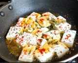 A picture of step 2 of Dhaba Style Palak Paneer.