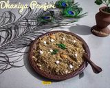 A picture of step 5 of Dhaniya Panjiri (Janmashtami Special).