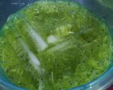 Foto langkah ke 3 dari resep Es melon serut selasih.