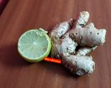 A picture of step 1 of Ginger Pickle #winterdishes.