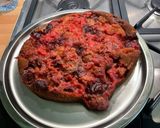 Une image de l'étape 10 de Gâteau Halloween aux prunes et amandes.