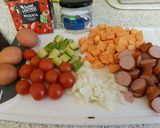A picture of step 1 of My One Pan Breakfast.