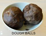 A picture of step 2 of Sweet Ragi Adai (patties).