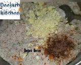 A picture of step 3 of Nar veg rice.