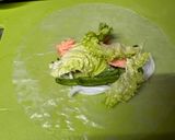 A picture of step 2 of Spring Rolls with Strawberry.