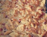 Une image de l'étape 7 de Gratin de Pâtes courgettes et Chèvre.