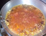 A picture of step 3 of Fried fish,ugali with greens(kunde,managu,terere and spinach).