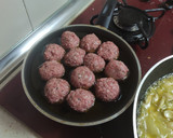 Foto del paso 4 de la receta: Salsa de almendras con albóndigas