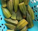 صورة لخطوة 1 من وصفة مرق باميا على الطريقه العراقيه