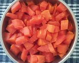 A picture of step 1 of Papaya Salad.