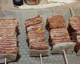 Une image de l'étape 6 de Brochette kebab.