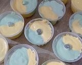 Foto langkah ke 5 dari resep Bolu Kukus Pandan Kuning.