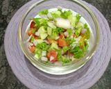 A picture of step 2 of Shirazi Salad.
