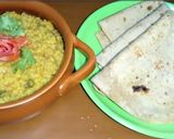 A picture of step 4 of Quick Moong Daal with chapati...