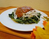 Foto langkah ke 4 dari resep Rujak Kangkung.