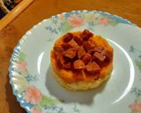 Foto del paso 6 de la receta: Timbal picante de huevos con chorizo y puré de calabaza