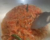 A picture of step 5 of Sarson Ka Saag and Makki Ki Roti.