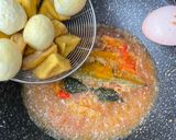 Foto langkah ke 3 dari resep Semur Tahu Telur.