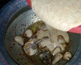 A picture of step 4 of Chicken qorma.
