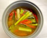 Foto langkah ke 3 dari resep Nasi Liwet Rice Cooker.