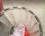 A picture of step 3 of Watermelon kiwi mocktail.