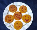 A picture of step 9 of Smiley Cucumber Pancake.