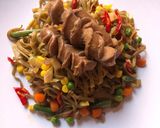 Foto langkah ke 5 dari resep Mie Sayur Sehat #dapurwiwin 👩🏻‍🍳.