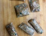 Foto del paso 6 de la receta: Dumplings con papel de arroz