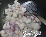 A picture of step 2 of Afghani Anda/Egg Curry.