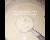 A picture of step 6 of Vegetable Pancakes #WheatflourRecipeContest #My4WeeksChallenge.