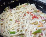 A picture of step 2 of Singaporean Rice.