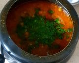 A picture of step 5 of Mushroom Matar.