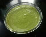 A picture of step 3 of Oil free moongdal aur spinach ka dosa.
