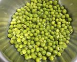 A picture of step 2 of Ghugni or Aloo Matar (no onion garlic).