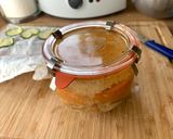 A picture of step 5 of Zucchini Parmigiana Bolognese in Microwave Jar Cooking.