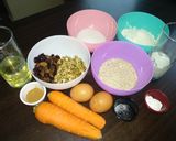 Фото кроку 1 до 🥕Морковные маффины /Carrot muffins.