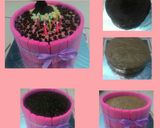 Foto langkah ke 8 dari resep Base Cake Ulang Tahun (Brownies Kukus Ny.Liem).