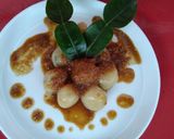 Foto langkah ke 6 dari resep Cilok (Anti Kenyal) Saus Kacang.