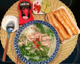 Hình bước làm 3 của món Phở Gà