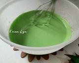 Foto langkah ke 5 dari resep Serabi Pandan Kuah Kinca Gula Merah.
