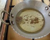 A picture of step 10 of Dal palak.